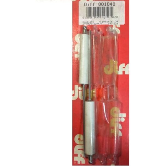 801040 Electrodes 14x70 tg100 D6.35 - white - Diff