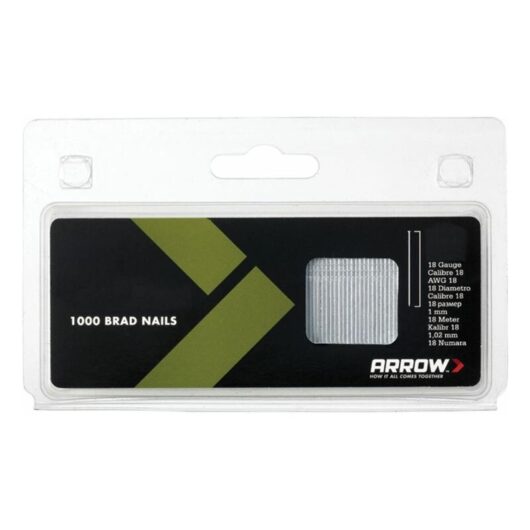 BN1824 Brad Nails 38mm 18g Pack 1000 ARRBN1824