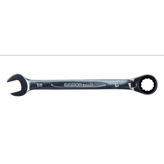 Bahco Adjustable Ratchet Wrench RM-13 with 8-30 mm Opening - Reversible Ring Spanner for Versatile Fastening Tasks