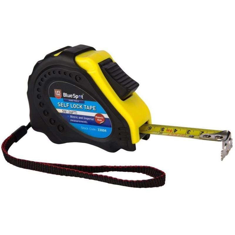 Blue Spot Tools - BlueSpot Tools 33004 Easy Read Magnetic Pocket Tape 5m/16ft (Width 17mm) B/S33004