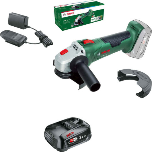 Bosch PWS 18V-70 P4A 18v Cordless Angle Grinder 125mm 1 x 2.5ah Li-ion Charger No Case
