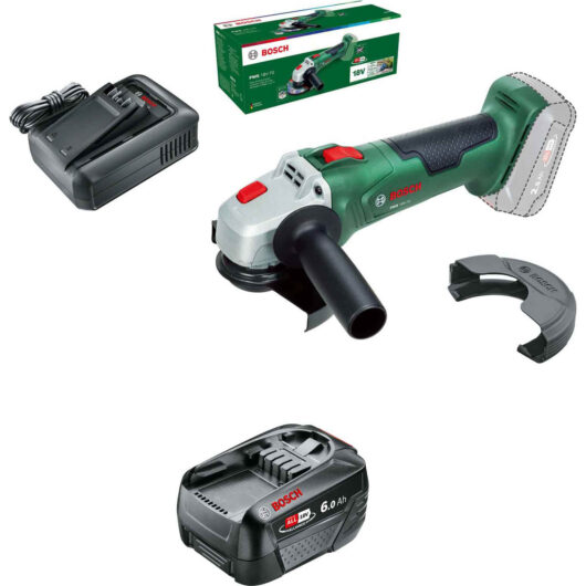 Bosch PWS 18V-70 P4A 18v Cordless Angle Grinder 125mm 1 x 6ah Li-ion Charger No Case