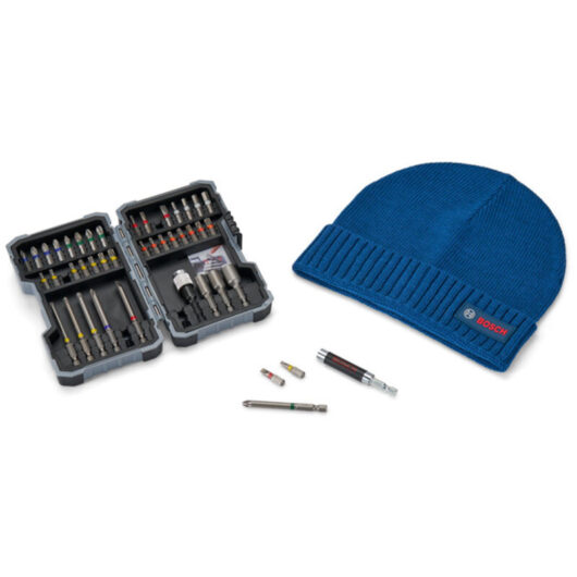 Bosch Screwdriving Set with Beanie Hat (ST-43)