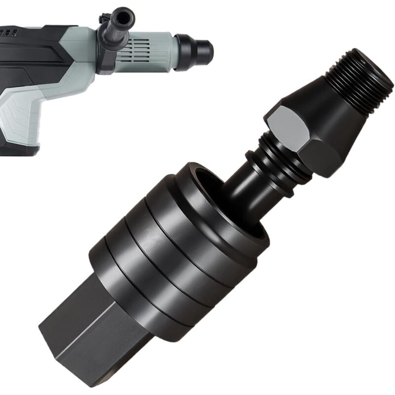 CCYKXA Drill Chuck Adapter - 2 Pieces Male and Female Drill Connector Industrial Tip Connector, for DIY Hydraulic Installation, Electrical Work, and