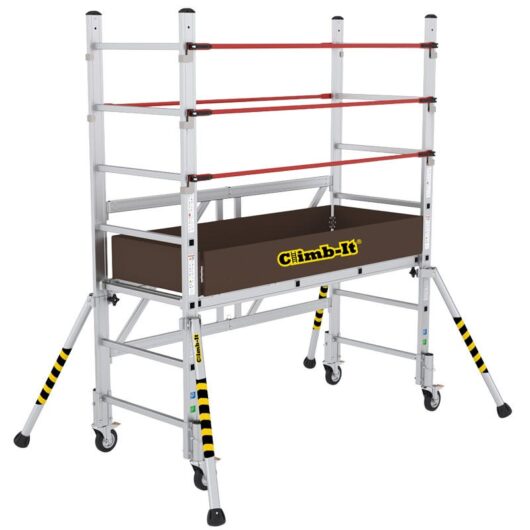 Climb-It Flexi Tower - 7 Rungs - 2137 x 1515 x 2196mm (H x W x D)