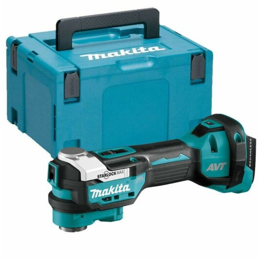 DTM52Z 18v lxt Brushless Multi Tool Starlock Keyless + Makpac Case - Makita