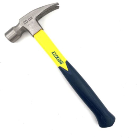 Estwing Surestrike Straight Claw Hammer Fibreglass Shaft 570g (20oz)