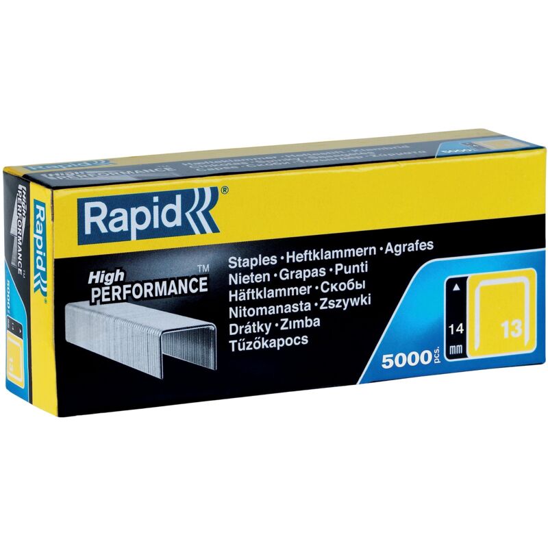 FP - Rapid 11835600 13/8 8mm Galvanised Staples (Box 5000) RPD138