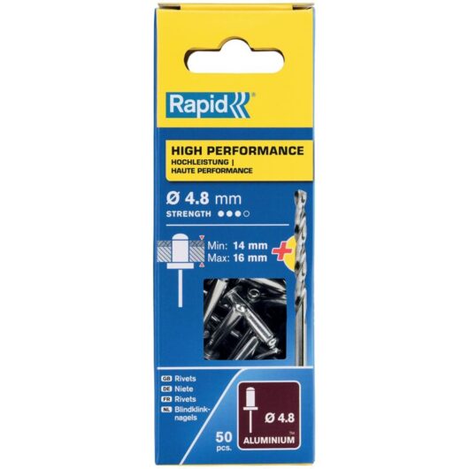 FP - Rapid High Performance Rivets 4.8 x 20mm Blister of 50 RPD5000391