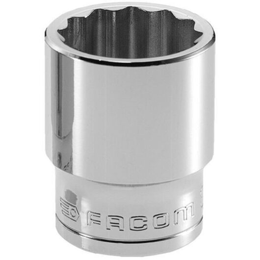 Facom S.24 Bi-Hexagon Socket 1/2in Drive 24mm FCMS24