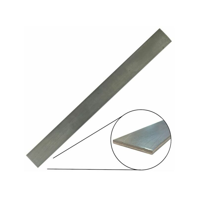 Flat Bar 20 mm x 3 mm x 300 mm T316 Stainless Steel - 300 mm Length