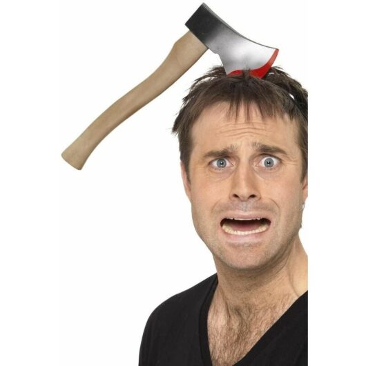 Hatchet Through the Head Silver 33 cm/13 in [35231]