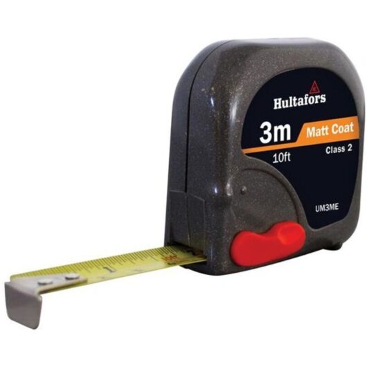 Hultafors - UM3ME Uni-Matic ii Pocket Tape 3m/10ft (Width 16mm) HUL369013