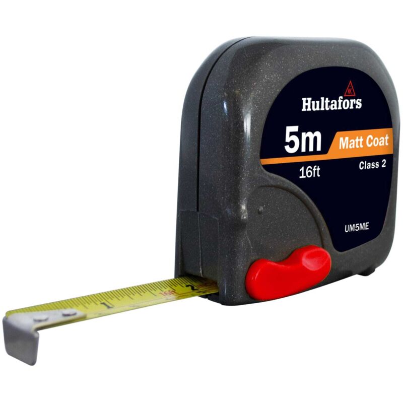 Hultafors - UM5ME Uni-Matic ii Pocket Tape Measure 5m/16ft Width 16mm HUL369113