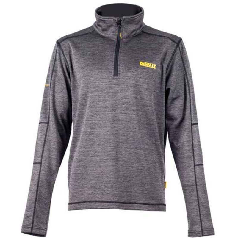 Jonesborough 1/4in Zip Mid-Layer Fleece - xl (48in) dewjonesxl - Dewalt