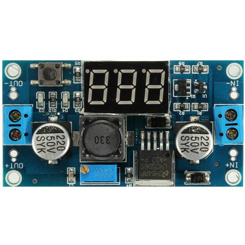 MagiDeal LM2596 Adjustable Lowering dc-dc Power Supply Module with Display Voltmeter