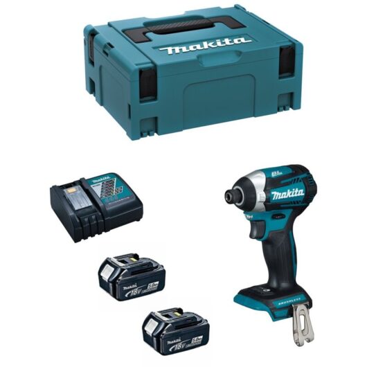 Makita - DTD154RTJ 18v Impact driver 1/4' hex drive