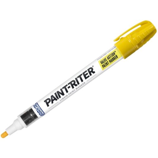 Markal Paint-Riter® Valve Action® Paint Marker in Yellow (Model MKL96801C)
