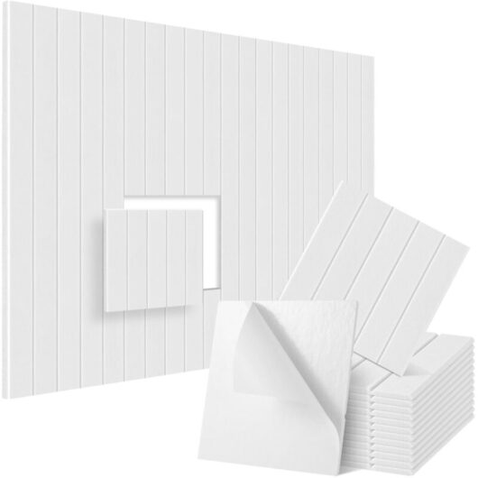 Pack of 12 Soundproof Foam Wall Panels, Self-Adhesive Soundproof Wall Panels, 30301cm