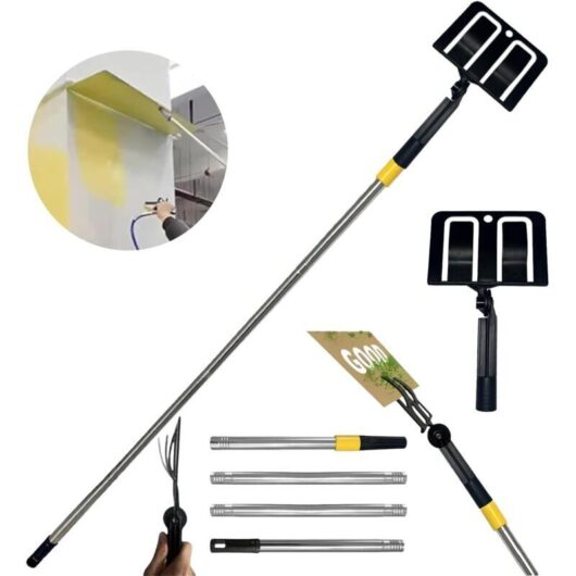 Paint shield stand, adjustable angle and durable for spraying, paint spray shield, multifunctional extended cardboard stand for paintbrushes