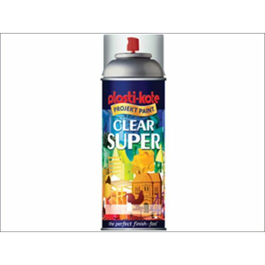 Plastikote - Super Gloss Spray Clear 400ml PKT1138