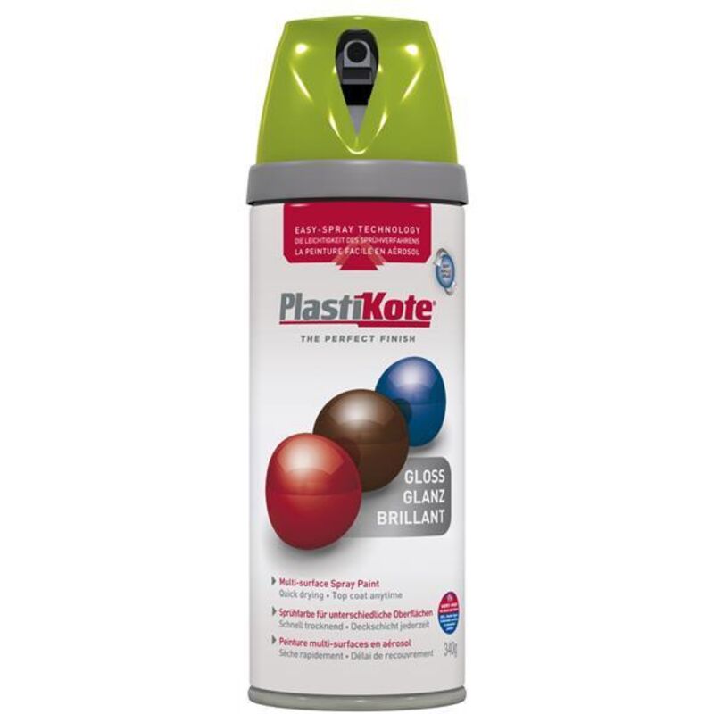 Plastikote - Twist & Spray Gloss April Green 400ml