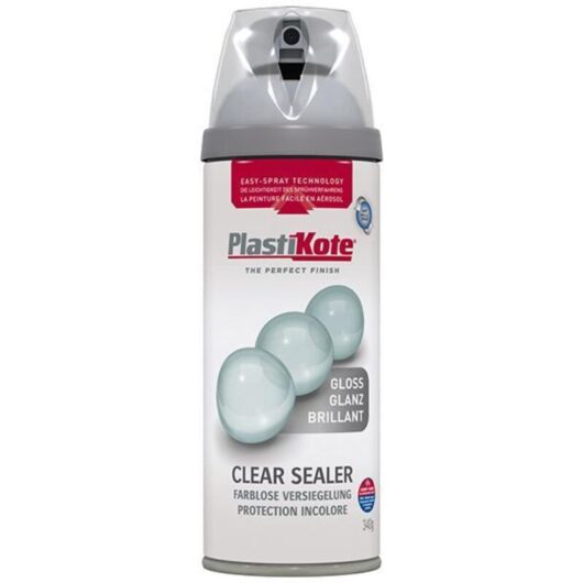 Plastikote - Twist & Spray Gloss Clear 400ml