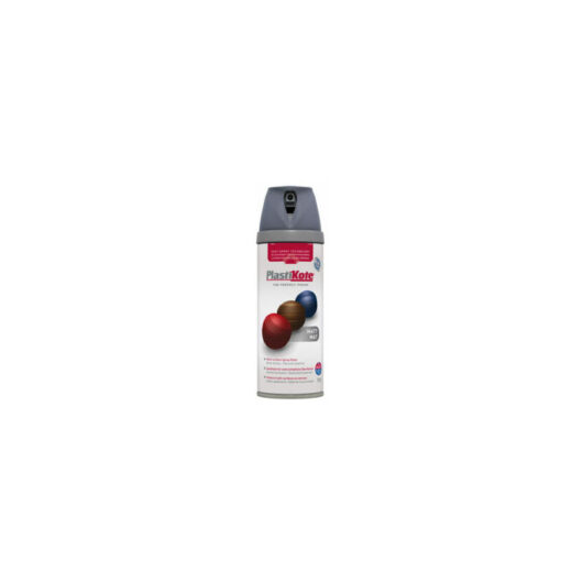 Plastikote - Twist & Spray Matt Grey 400ml