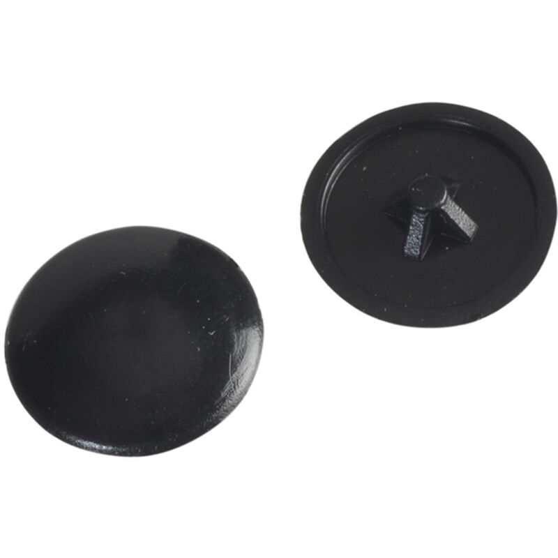 Pozi Cover Cap Black No.6-8 Forge Pack 50 FORFPPCC2