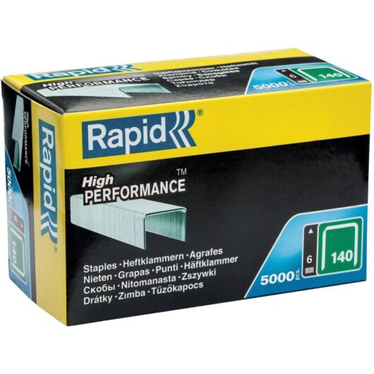 Rapid 140/10MM Galvanised Staples (Pack-5000)