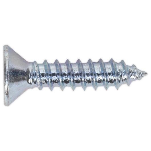 Sealey Countersunk Self Tapping DIN 7982 Screws 4.2mm 19mm Pack of 100