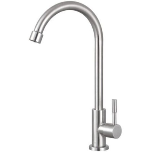 Stainless steel simple cold kitchen faucet, washbasin, laundry sink, water purifier faucet