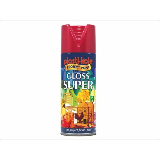 Super Gloss Spray Bright Red 400ml PKT1120 zz