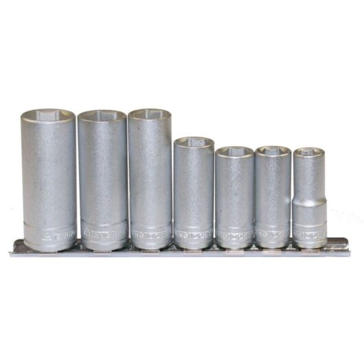 Tengtools - Teng M3807 M3807 Socket Clip Rail Set of 7 Metric 3/8in Drive TENM3807