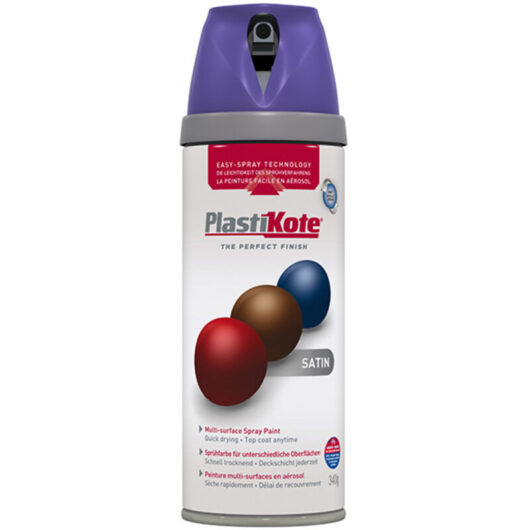 Twist & Spray Satin Sumptuous Purple 400ml