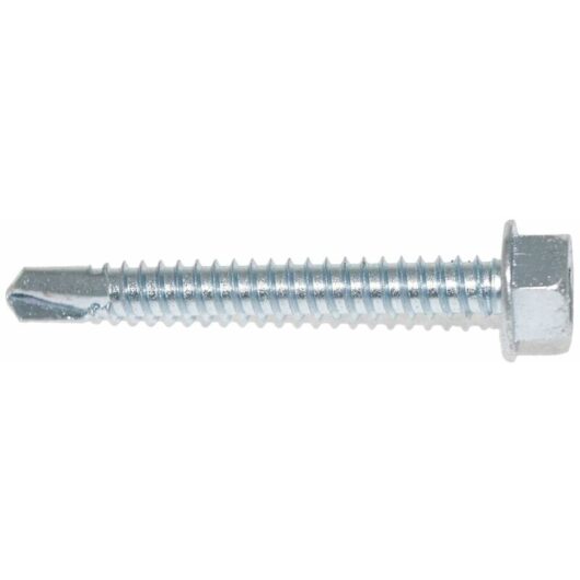 Ufixt - Self Drilling Screw Zinc 6.3 x 50mm Hex Head Pack of 100