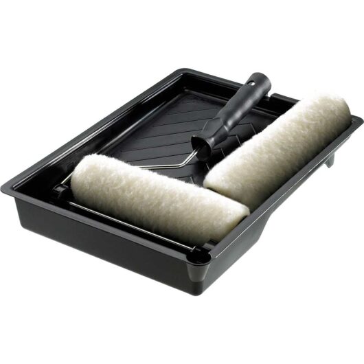Stanley Paint Roller Tray Kit and 2 Roller Refills 230mm